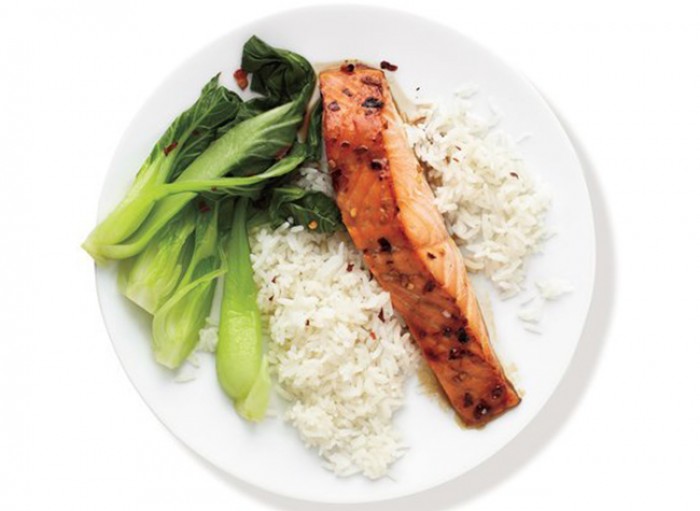 Rice With Fish Steaks